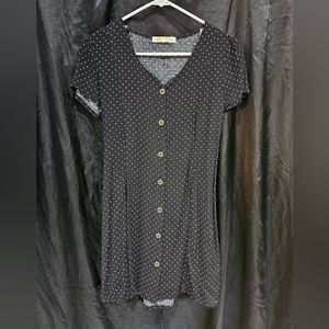 Polka Dot Button Down Dress